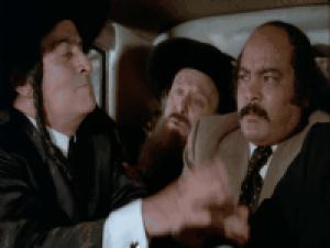 Gif avec les tags : Louis de funès,Rabbi Jacob,voiture