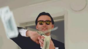 Gif avec les tags : argent,dollar,make it rain