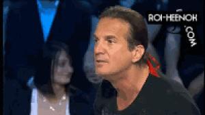 Gif avec les tags : Francis Lalanne,clash,colère,fâché,énerve