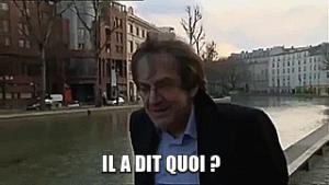 Gif avec les tags : Finkie,Finkielkraut,ananas,canal,finky,grabindufmi,jette