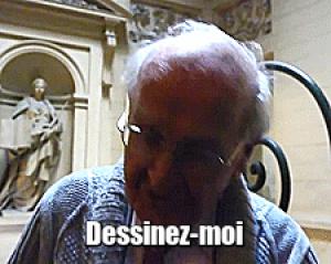 Gif avec les tags : Faurisson,Robert Faurisson,dessin,dessinez