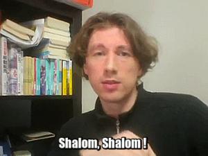 Gif avec les tags : Boris le Lay,Shalom,bonjour,bonsoir,salut