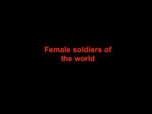 Gif avec les tags : female soldiers of the word,femmes,soldats