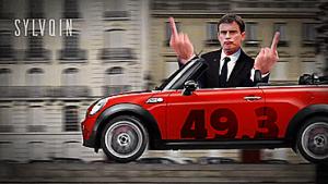 Gif avec les tags : 49.3,Valls,constitution,voiture