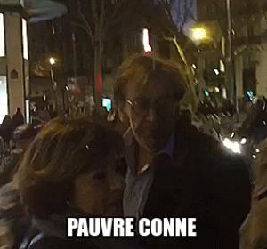 Gif avec les tags : Finkie,Finkielkraut,finkiel,nuit debout,pauvre conne