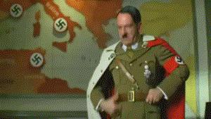 Gif avec les tags : Hitler,nein,non