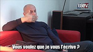 Gif avec les tags : Soral,répéter,écrire