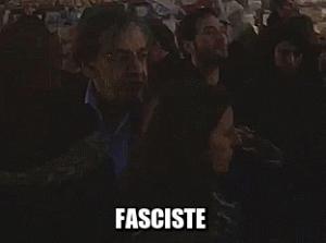 Gif avec les tags : Finkie,Finkielkraut,fasciste,finkiel,nuit debout