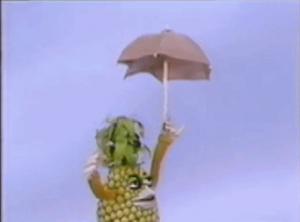 Gif avec les tags : ananas,parapluie