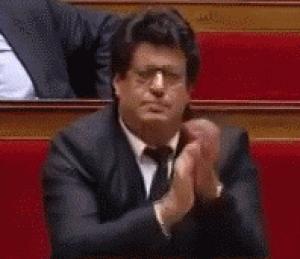 Gif avec les tags : Meyer Habib,assemblée,bravo,danse