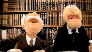 Gif avec les tags : muppet show,rire,vieux