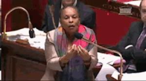 Gif avec les tags : Taubira,assemblée