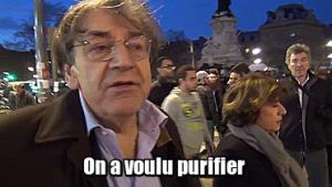 Gif avec les tags : Finkie,Finkielkraut,TT,ban,forum,nuit debout,purification,purifier