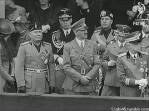 Gif avec les tags : Hitler,Mussolini,moi,nazi,présentation,toi,vous