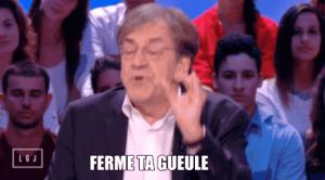 Gif avec les tags : Finkielkraut,ferme,gueule