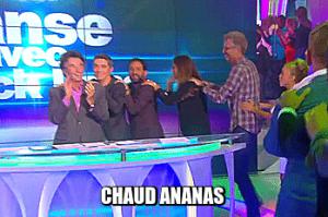 Gif avec les tags : Cyril Hanouna,Jack Lang,ananas,chaud ananas,shoananas,à la queue leu leu