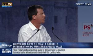 Gif avec les tags : Valls,colère,discours de La Rochelle