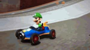 Gif avec les tags : Mario,haine,voiture