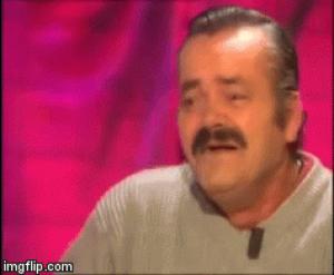 Gif avec les tags : El risitas,Risitas,espagnol,lol,mdr,rire,rose