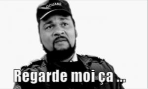 Gif avec les tags : casquette,douanier,gendarme,haine,regarde