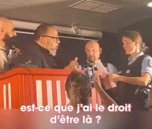 Gif avec les tags : Dieudo,gendarme,gendarmette,j'ai le droit