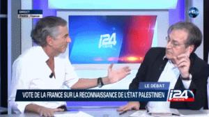 Gif avec les tags : BHL,Finkielkraut,finkiel,i24,poing