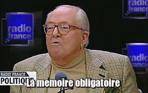 Gif avec les tags : Jean-Marie Le Pen,Shoah,memoire,obligatoire