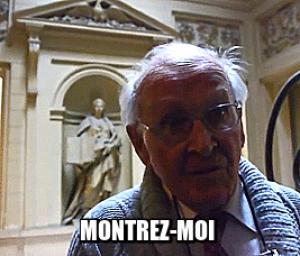 Gif avec les tags : Faurisson,Robert Faurisson,montrez-moi