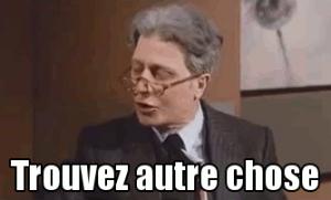 Gif avec les tags : Christian Clavier,Papy fait de la résistance,trouvez autre chose