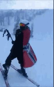 Gif avec les tags : allemand,croix gammée,nazi,ski