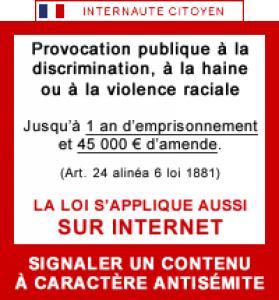 Gif avec les tags : alerte,antisémite,loi