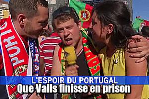 Gif avec les tags : Valls,excuses,finale euro 2016,itélé,journaliste,prison,quenelle,vive le Roi !