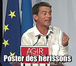 Gif avec les tags : Valls,blancos,chemise,droit,hérissons,manouel,mouillé